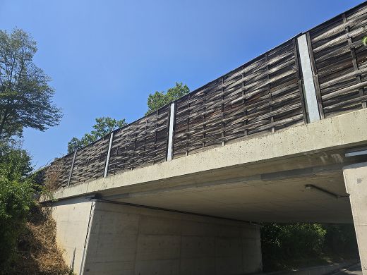 An der Umfahrung Feldbach werden die Lärmschutzwände erneuert © Land Steiermark/ A16
