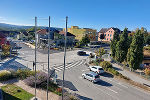 Die Straßenarbeiten am Hartberger Rochusplatz sind jetzt abgeschlossen © BBL Oststeiermark