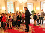 Der Weiße Saal beeindruckte die Schülerinnen und Schüler; Foto bei Quellenangabe honorarfrei