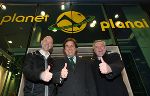 BGM Jürgen Winter (Schladming), LH Voves und LH-Stv. Schützenhöfer: „Der Planet Planai ist auf dem Weg zu einer erfolgreichen WM 2013." © GEPA pictures