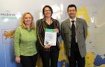 Umweltanwältin Ute Pöllinger präsentierte mit ihren Mitarbeitern Edith Gröller-Lerchbacher und Christopher Grunert den Tätigkeitsbericht 2010