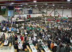 1.000 Gäste kamen zum Empfang in den Hangar in Zeltweg.