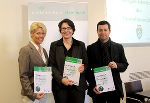 Klaudia Sonnleitner, Ute Pöllinger und Christopher Grunert (v. l.) von der steirischen Umweltanwaltschaft präsentierten im Medienzentrum Steiermark den Tätigkeitsbericht 2011.