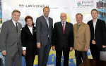 Manfred Lind (Leiter der Abteilung 1 des Landes), Renate Metlar, Jürgen Roth, Frank Polzler, Peter Piffl-Percevic und Michael Harnisch (v.l.) © Land Steiermark/Schüttbacher; bei Quellenangabe honorarfrei