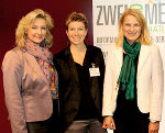 LR Elisabeth Grossmann (r.), Alexandra Nagl (Leiterin FA 6A) und Martina Grötschnig von der Koordinationsstelle für Generationen (Mitte) luden zur ersten steirischen Generationen-Fachtagung.