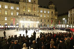 Stimmungsvolle Flaggenparade am 25. Oktober in Graz