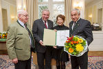 Heinz Krainer, LH-Vize Schützenhöfer, Anna Badora und Gerald Schöpfer (v.l.)