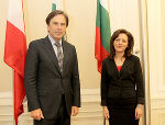 Landeshauptmann Franz Voves empfing die bulgarische Botschafterin Elena Radkova Shekerletova.