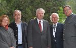 GR Barbara Zandl, LAbg. Hermann Hartleb, LH-Stv. Schützenhöfer, Erich Moscher (GF Tourismusverband), Bgm. Heinz Wilding