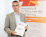Behindertenanwalt Siegfried Suppan präsentierte seinen Jahresbericht im Medienzentrum Steiermark.