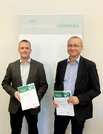 Josef Holzer und Martin Mayer, Leiter der Landesstatistik, v.l. © steiermark.at/Leiss