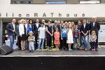 Gemeinsame Eröffnung des neuen SOS-Kinderdorfes in Stübing