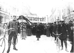 Demonstration für das Frauenwahlrecht © Kreisky Archiv