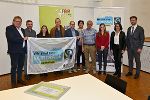 von links Bgm. Herbert Mießl mit Mitgliedern der Fairtrade-Arbeitsgruppe, Cornelia Gruber (FAIRTRADE Österreich), Maria Elßer und Stefan Börger (Land Steiermark)