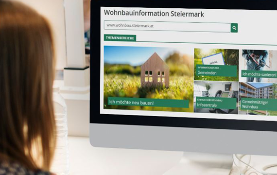 Wohnbauinformation Steiermark © Land Steiermark