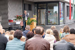 Landeshauptmann Christopher Drexler bei der Eröffnung des neuen Kindergartens in St. Johann im Saggautal